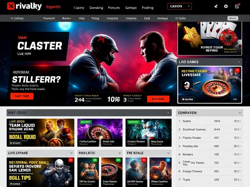 Discover the thrill of competition at Rivalry.com, the premier online gambling destination for casino games, sports betting, and poker tournaments. Play against the best and win big with expert strategies and exclusive bonuses.